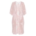 thumbnail image 5 of Time and Tru Women's Lace Coverup, Sizes L/XL, Pink Smoke, 5 of 5