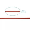 thumbnail image 3 of U8MO 109 yds Red Round Cowhide Leather String Cord Jewelry Bracelet Cord Thread 2mm, 3 of 8