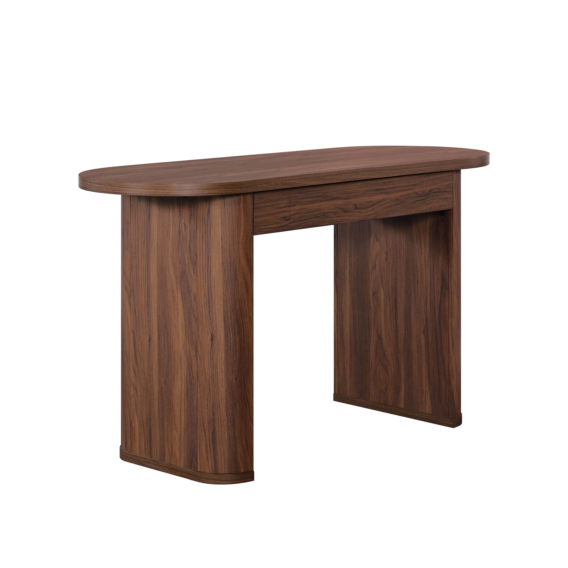 Better Homes & Gardens Juliet Oval Writing Desk, Walnut Finish