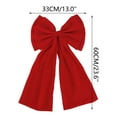 thumbnail image 2 of Bow for Coquette Room Decor Ribbon Tie Coquette Bows for Baby Shower Birthday Party Supplies Door Wall Decor (Red), 2 of 6