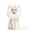 White, variant on Lion Mane Wig for Cats and Dogs, Realistic Furry Halloween Costume, Soft Plush Jungle King Accessory, Lightweight Pet Party Outfit, Easy to Wash