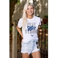 thumbnail image 3 of US Air Force USAF Strong Sister Women's Graphic T Shirt Tees Brisco Brands M, 3 of 6