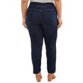 thumbnail image 5 of Terra & Sky Women's Plus Size Tummy Control Pull On 4 Pocket Jean with Stretch, 5 of 5