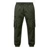 thumbnail image 7 of Cargo Sweatpants for Men with Cuffed Hem Elastic Waist with Button Trousers Loose Fit Casual Jogger Outdoor Pants, 7 of 7