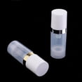 thumbnail image 4 of Conjunto de 6 Botellas de maquillaje Zulema transparentes recargables con bomba, 4 of 8