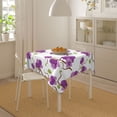 thumbnail image 4 of Zufioo Orchids Flowers Print Square Decorative Tablecloth, Wrinkle-resistant, Waterproof and Oil-resistant Tablecloth Coffee Table Cloth, Suitable for Restaurants-54"x54", 4 of 8