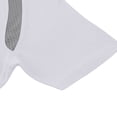 thumbnail image 7 of LPZOOGU Men's Mesh Raglan T-Shirt Short Sleeve Crew Neck Athletic Sport Tee Breathable Quick Dry Running Shirt Color Block Gym Top, 7 of 7