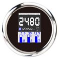 thumbnail image 1 of 85mm TFT Screen Multi-Functional Gauge Digital Meter GPS Speedometer Water Temp Fuel Level Sensor Oil Pressure 0-10Bar Alarm, 1 of 7