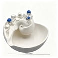 thumbnail image 2 of Luckky Santorini Catchall Bowl,3D Printed Catch All Tray Organizer,for Desk and Shelf Decor, 2 of 6