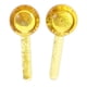 thumbnail image 1 of Facial Ice Globe Roller for Skin and Face Made of Silicone Glass Yellow to Promote Blood Circulation 2Pcs, 1 of 5