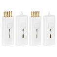 thumbnail image 1 of Cepillo Retráctil para Palos de Golf Uxcell [4PCS] - Limpiador de Ranuras de Doble Cara para Golfista - [Blanco-2.3IN], 1 of 7