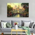thumbnail image 5 of Children's Paradise 50th Anniversary Print Photo Art Painting Canvas Poster Home Decorative Bedroom Modern Decor Posters Gifts 24x36inch(60x90cm), 5 of 6
