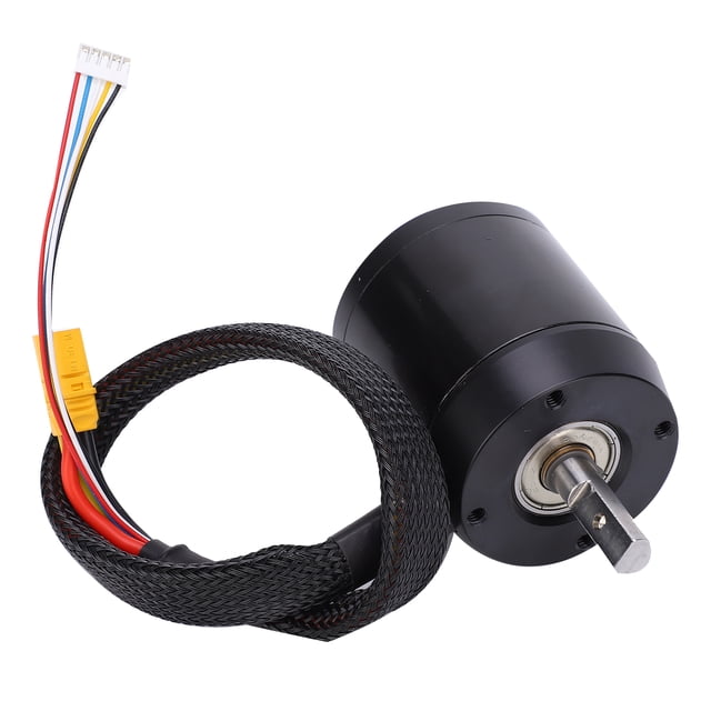 Motor De Automóvil Con Control Remoto, Motor De CC Sin Escobillas En Forma De T Grande, Gran Potencia Para Drones Modelo De Automóvil De 1380 W Y 0,08 Ohmios