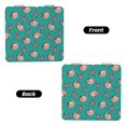 thumbnail image 2 of Uemuo Starfish and Shell Print Compact Portable Pocket Makeup Mirror - Leather Cover, Elegant Travel Cosmetic Mirror for Purse, Pocket, and Handbag-Square, 2 of 9