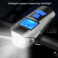 thumbnail image 2 of 1 Set Bike Speedometer Rear Light Horn Waterproof Usb Charging Odometer Tail Light Horn For Riding, 2 of 5