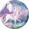 Unicorn Fantasy Party 7 inch Cake/Dessert Plates (8 ct)