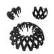 thumbnail image 5 of Garras de nido de pájaro de moda para mujeres, 1 pieza, color negro, 5 of 5