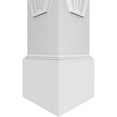 thumbnail image 5 of Ekena Millwork 10"W x 10'H Craftsman Classic Square Non-Tapered Coastal Fretwork Column w/ Mission Capital & Mission Base, 5 of 8