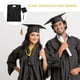 thumbnail image 3 of Juego de toga y birrete de graduación para niños, toga y birrete de graduación escolar, 1 Juego, 2024, 3 of 5