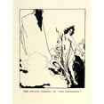 thumbnail image 2 of Beardsley, Aubrey 12x14 Black Modern Framed Museum Art Print Titled - Das Rheingold 1918, 2 of 4
