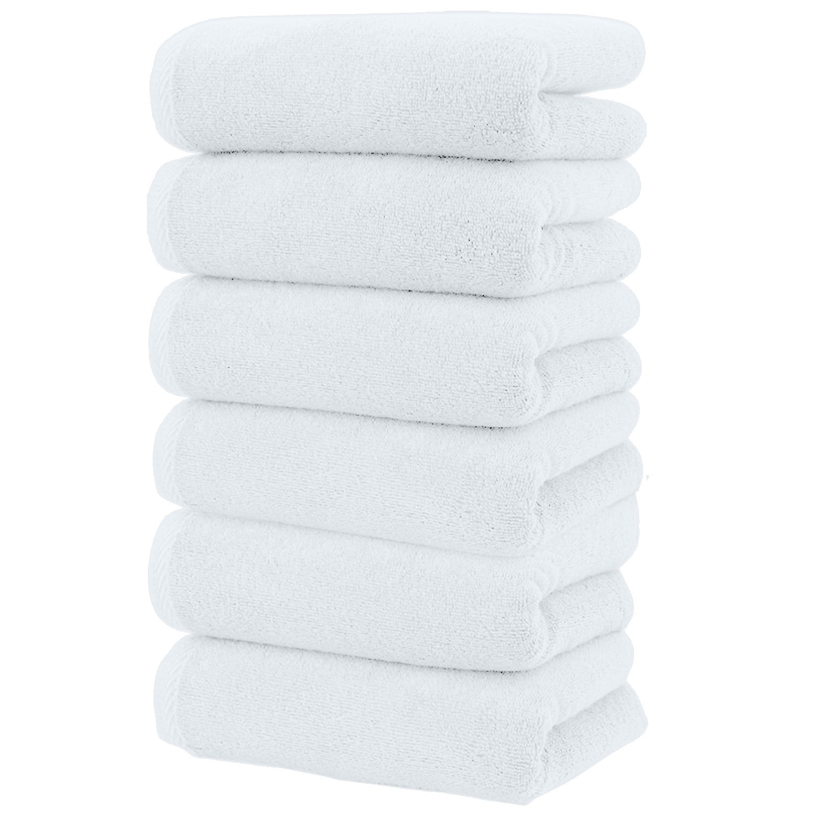 Uutvmp Pack of 6 Extra Large Bath Towels 30.7 x 13.8 Inches, 100% Cotton, Larger & Lighter, Quicker to Dry, Lighter Weight, Super Soft and Absorbent, Perfect Bathroom Towels