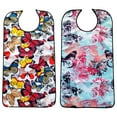thumbnail image 1 of Mosiee 2Pc Disabled Bibs Dinner Adults Protective Gear Children Clothes Big, 1 of 9
