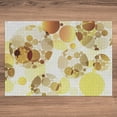 thumbnail image 3 of Ambesonne Polka Dots Jigsaw Puzzle, Graphic Polka Dots 50s, Heirloom-Quality Fun Activity for Family Durable Cardboard, 1000 pcs, Yellow Mustard, 3 of 5