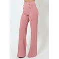 thumbnail image 5 of High-waist Crepe Pants With Buttons, 5 of 8