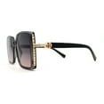 thumbnail image 3 of Womens Luxury Butterfly Rhinestone Bling Diva Sunglasses Slate Smoke, 3 of 4