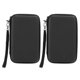 thumbnail image 1 of 2 Pack Portable Storage Bag Carrying Case EVA Hard Protective Cover for Nintendo 3DS XL Black, 1 of 4