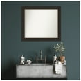 thumbnail image 3 of Amanti Art Custom Framed Wall and Bathroom Mirror (31 x 35 in.), Accent Bronze Frame, 3 of 7