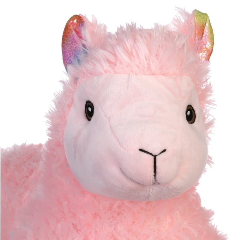 Multipet Jumbo Llama Dog Toy Assorted Pastel Colors Size 24