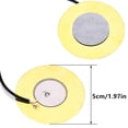 thumbnail image 3 of 4Pcs 50MM Guitar Piezo Transducer Pickup Open Pickup With Potentiometer 6.35MM OutputTAPDRA Spare Part, 3 of 4