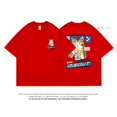 thumbnail image 1 of Camiseta de hombre con gráfico de dibujos animados de gato de Privathinker, camiseta informal holgada de manga corta, camiseta de gran tamaño de estilo japonés, ropa para hombre Tan Jianjun unisex, 1 of 2