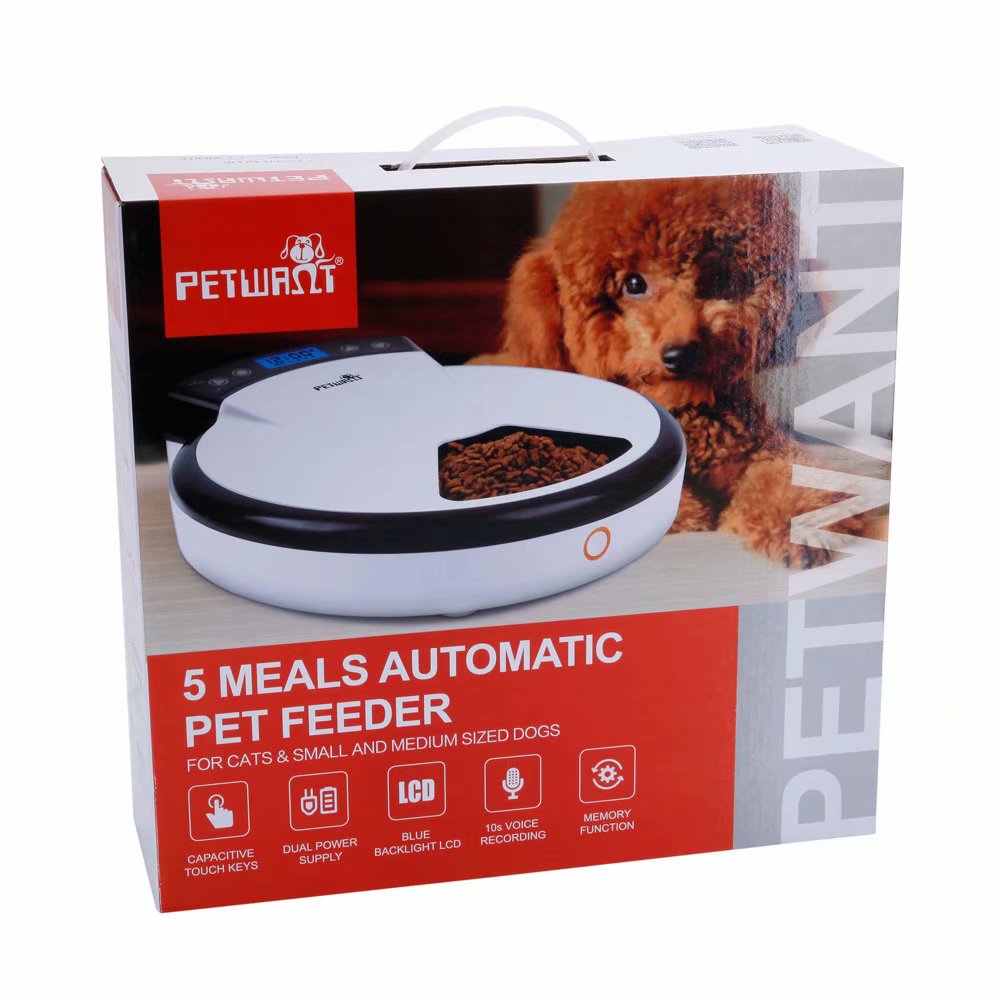 petwant automatic pet feeder