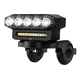 thumbnail image 1 of Luz Para Bicicleta Recargable 5led Luces Traseras Bicicleta Lab.G, Negro, 1 of 5