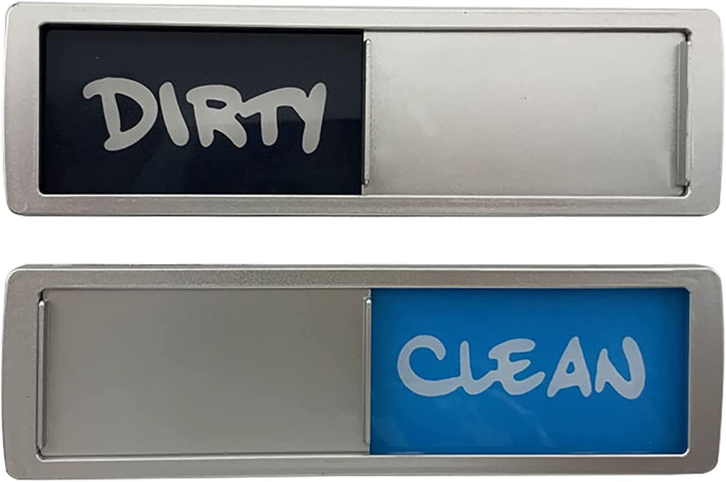 Dishwasher Clean and Dirty Sign Optional Adhesive Easy