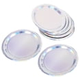 thumbnail image 3 of HLONK Assiettes en Papier Iridescents Rondes Jetables 9” - 50 Pcs, 3 of 3
