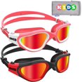 thumbnail image 1 of Kids FYBTO , FYBTO 2 Packs Comfortable Polarized Swimming FYBTO Age 6-14, 1 of 7