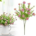thumbnail image 2 of Artificial Cemetery Flowers Bouquet, Plastic Memorial Flowers for Hanging Window Box, Home Table Centerpieces, Outdoor Porch Decor, 1 Artificial Flower, 2 of 9