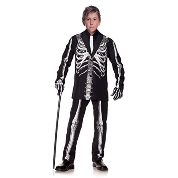 UNDERWRAPS Little Boy's Skeleton Suit Costume Black/White