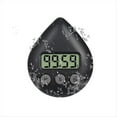 thumbnail image 1 of Silent Non-Ticking Battery Operated Shower Timer, Waterproof Digital Timer, Small Size Cute Timer Black,1 * timer,Black, 1 of 6