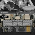 thumbnail image 6 of Car Trunk Organizer, Large Capacity Backseat Trunk Organizer (42"*18"), Collapsible Car Storage Bag with 8 Pockets, SUV/MPV/Truck - Grey, 6 of 13