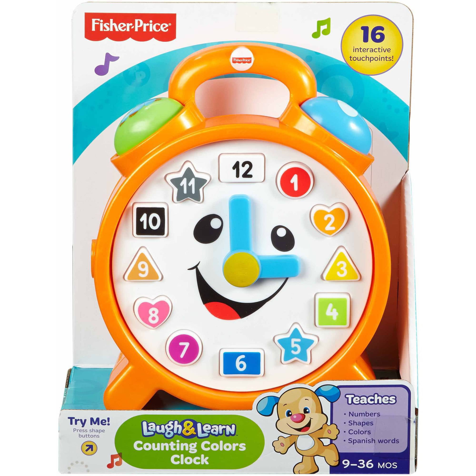 Worksheet Learning Clocks Online fisher price laugh learn counting colors clock walmart com clock