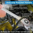 thumbnail image 3 of Reliable Ratchet Wrench Spanner for Auto Repair Home Hardware Combination Tool, 3 of 10