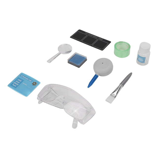 Juego De Identificación De Huellas Dactilares, Kit De Huellas Dactilares Para Niños, Tecnología De Bricolaje, Material Didáctico, Kit De Ciencia Forense Para Niños De 8 Años OTVIAP Fingerprint Kit