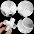 thumbnail image 5 of Indoor Water Pipes Stereoscopic 20mm 25mm 32mm 50mm Connector PVC Pipe Connector Water Pipe 20MM 6 WAY, 5 of 8