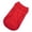 Red, variant on Dog Vest Solid Color Round Neck Elastic Cotton T-shirt Summer Pet Clothes Puppy Costume