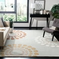 thumbnail image 2 of SAFAVIEH Soho Louise Geometric Area Rug, Blue/Multi, 7'6" x 9'6", 2 of 8