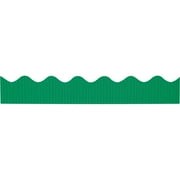 Solid Color Bordette Decorative Borders Emerald Green